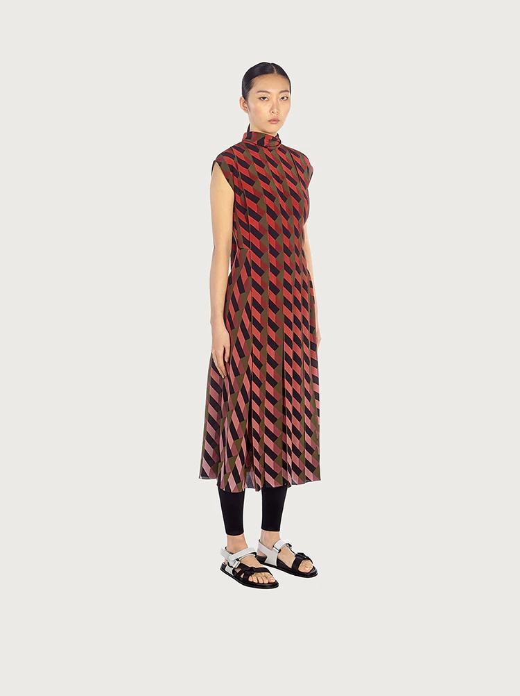 DÉGRADÉ SILK DRESS - 3