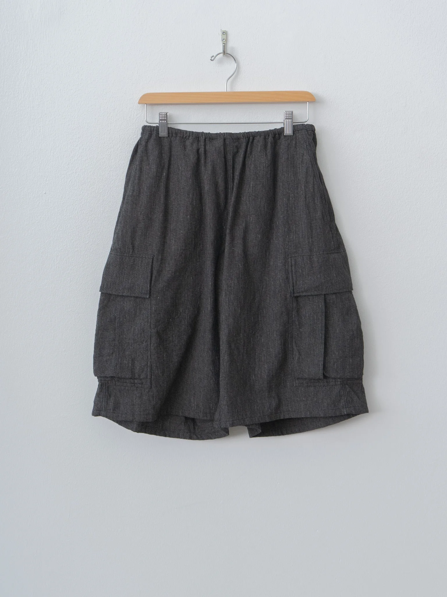 Cotton Mix Nep 6P Shorts - Black - 1