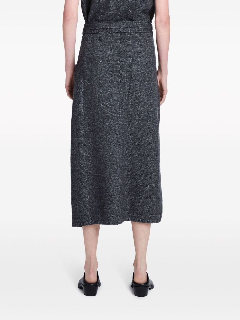 Zadie knit wrap skirt - 4