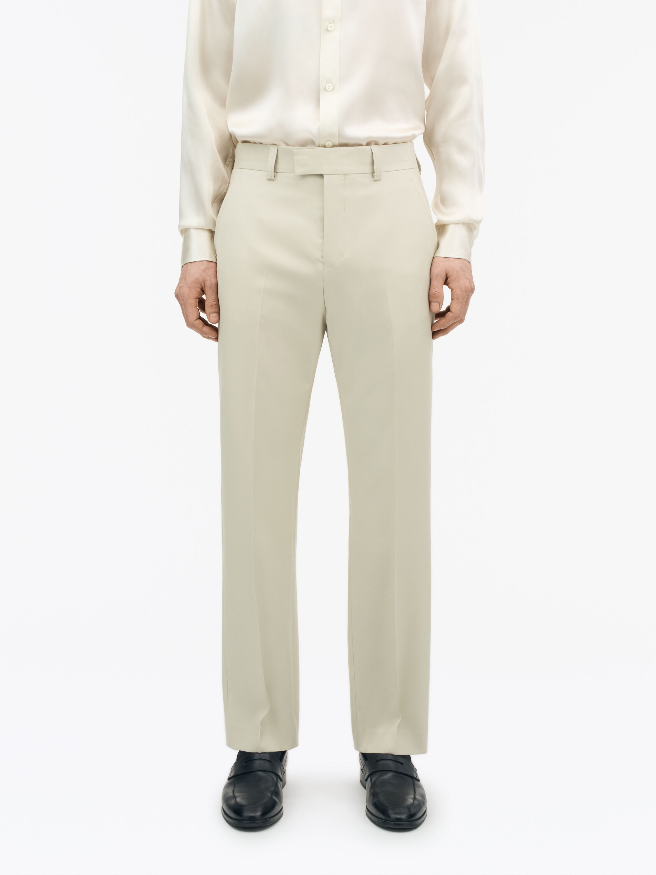 Tommie Straight Wool Trousers - 3
