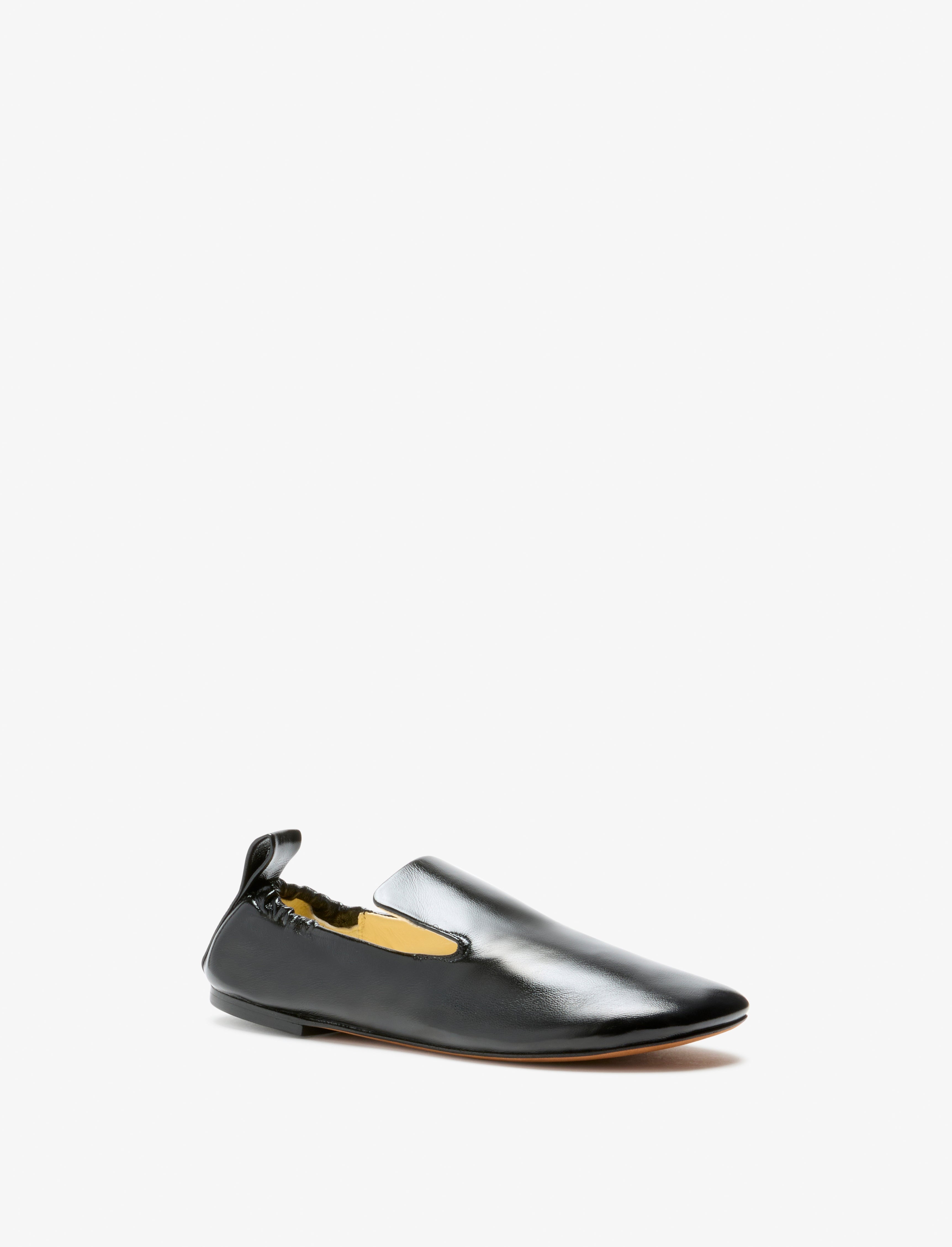 Glove Ruched Loafers in Slick Nappa - 2