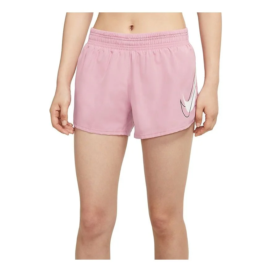 (WMNS) Nike AS W NK DF SWSH Run Short 'Red' DD4924-630 - 1