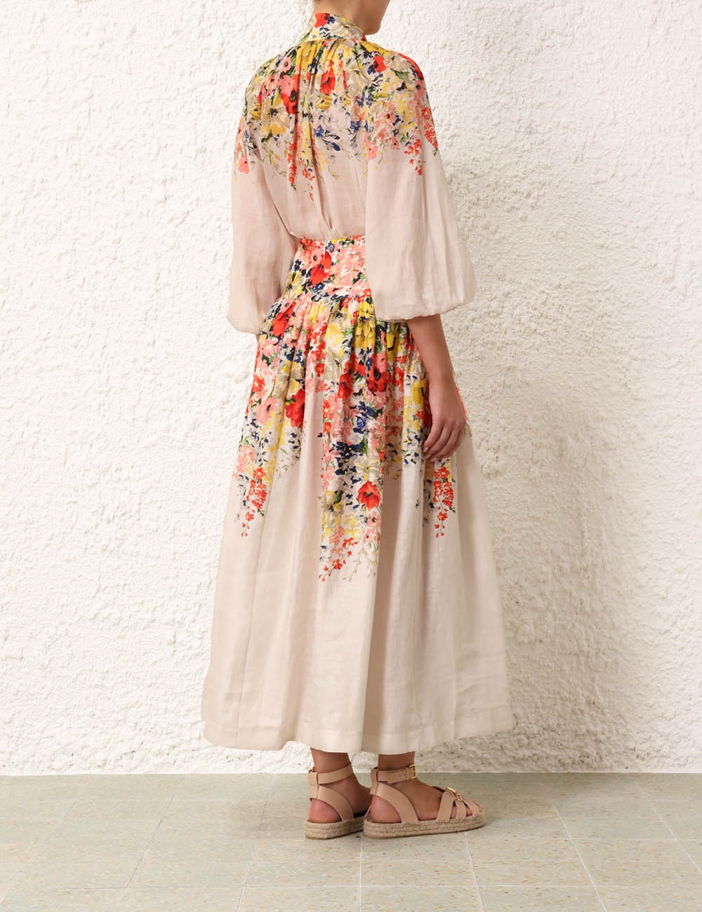 ALIGHT BASQUE MIDI SKIRT - 4