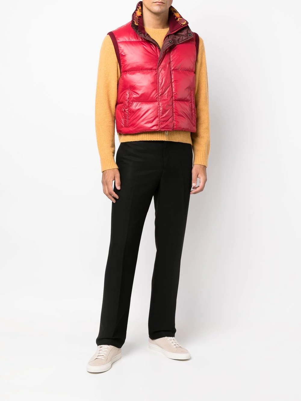 cropped padded jacket - 2