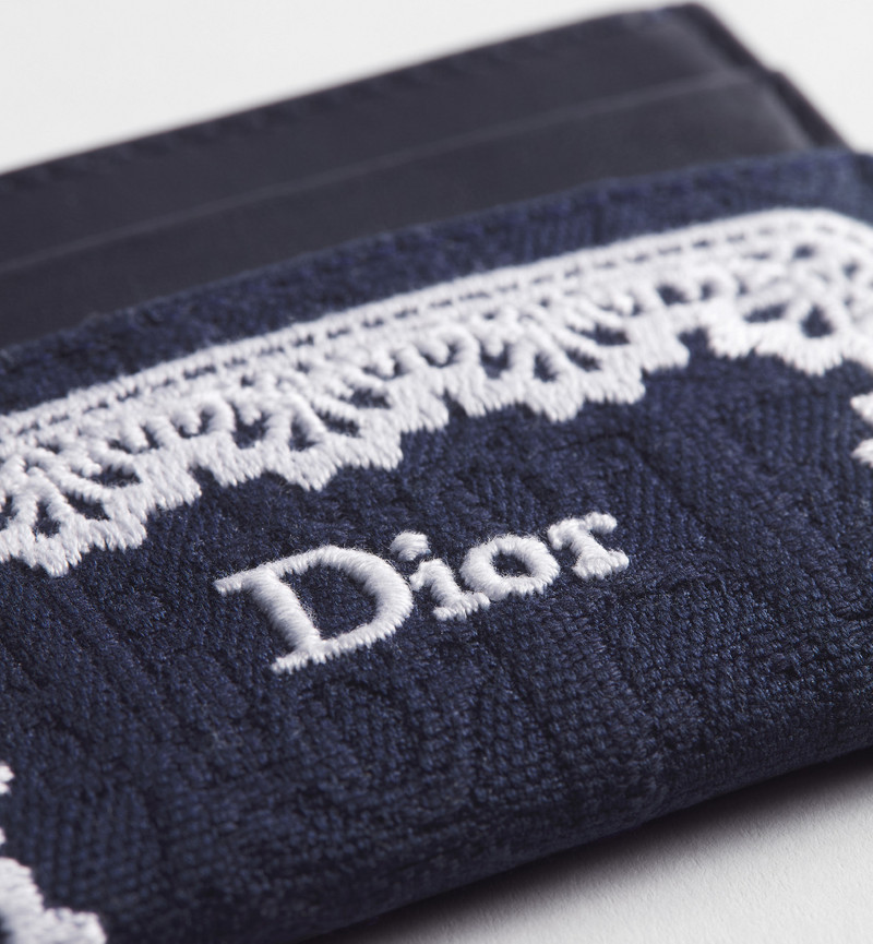 Dior Oblique Freesia Card Holder 4