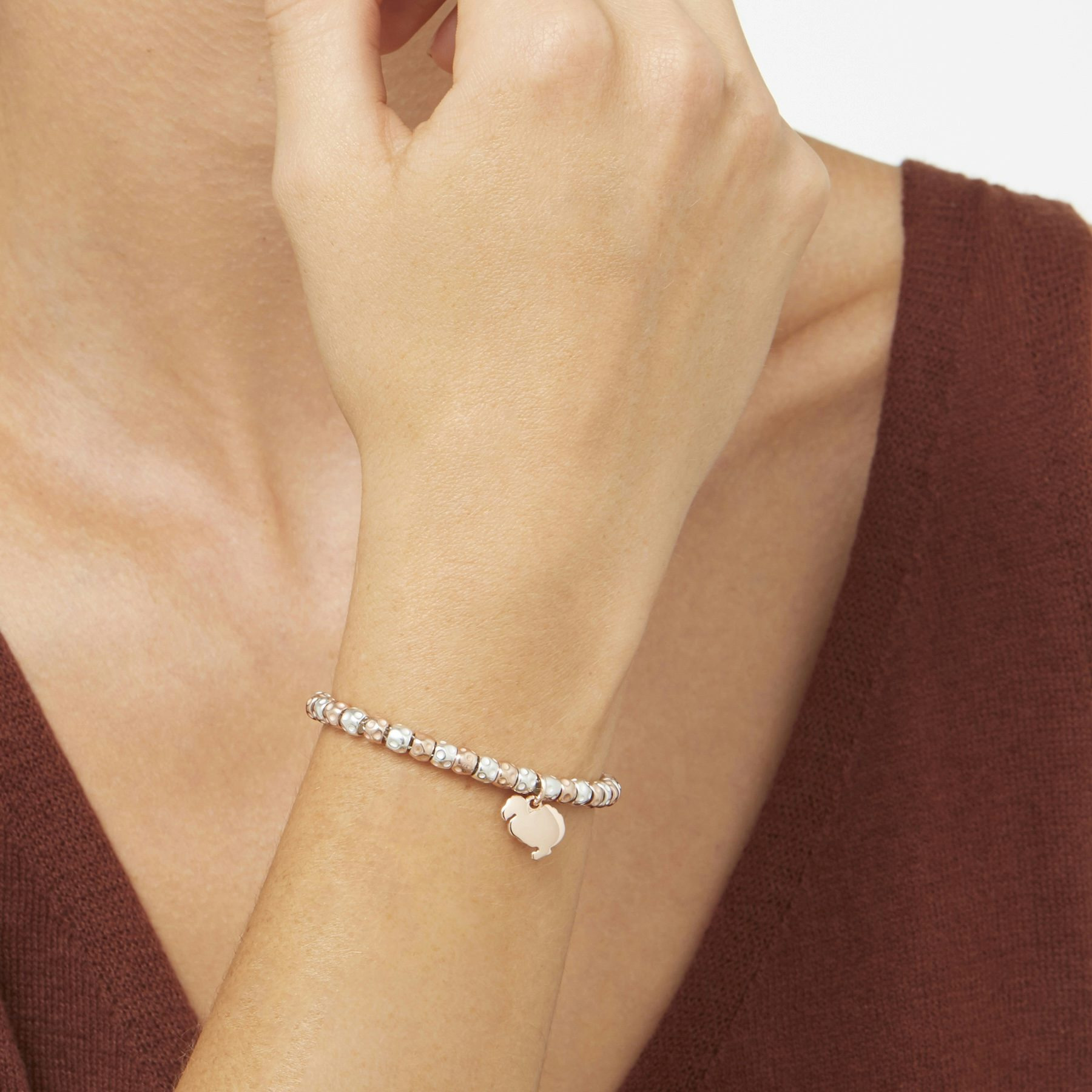 ROSE GOLD DODO CHARM - 3