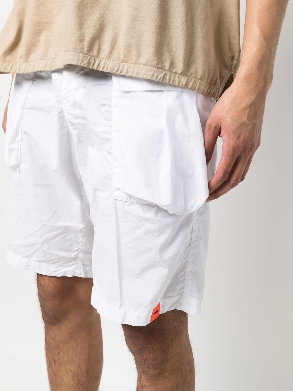 four-pocket cotton Bermuda shorts - 5
