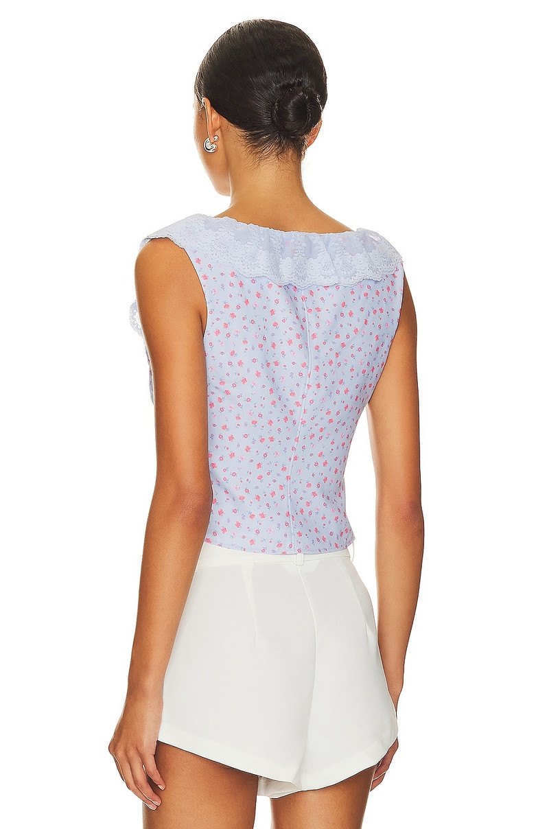 GUIZIO Paloma Lace Top outlook