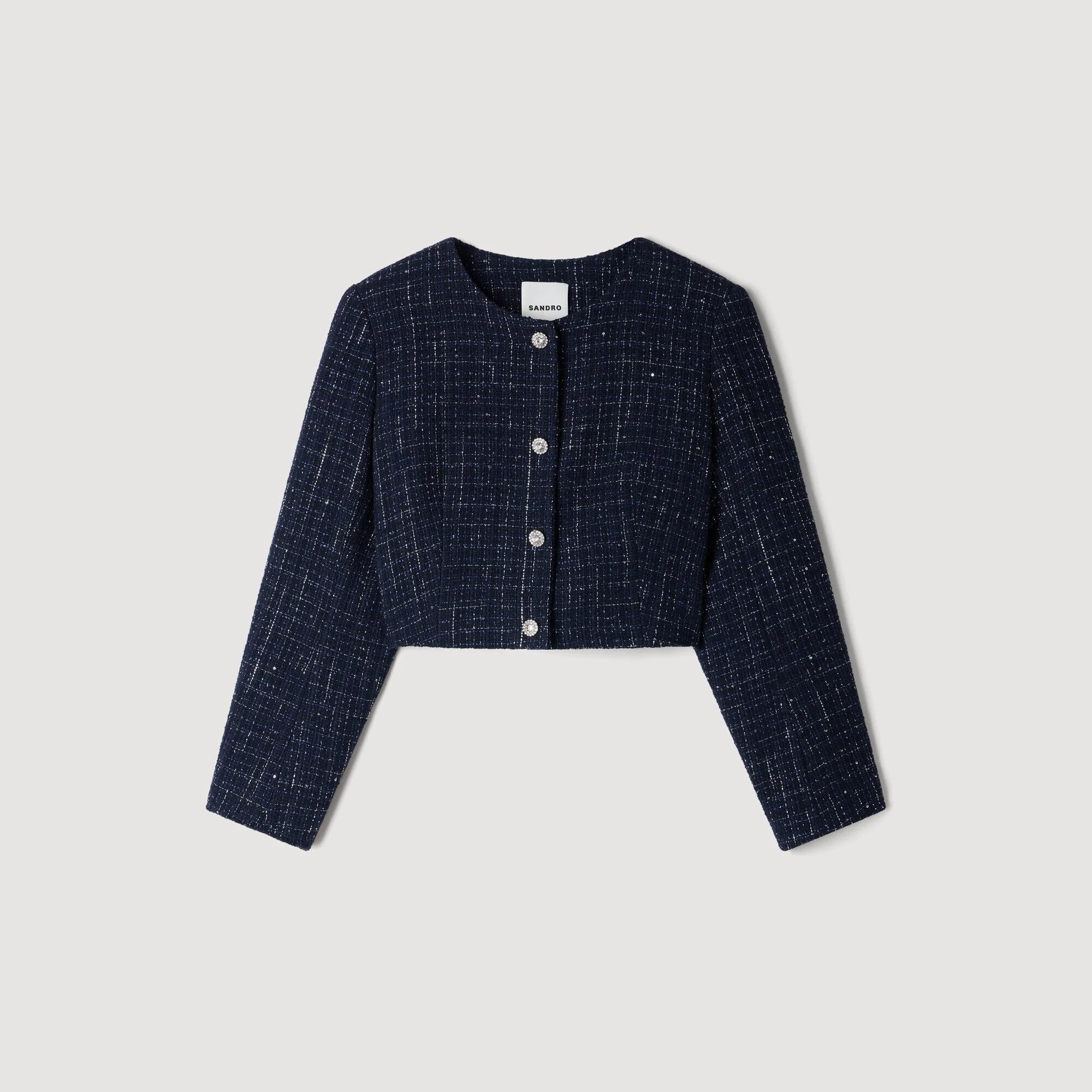 DECORATIVE TWEED JACKET - 1