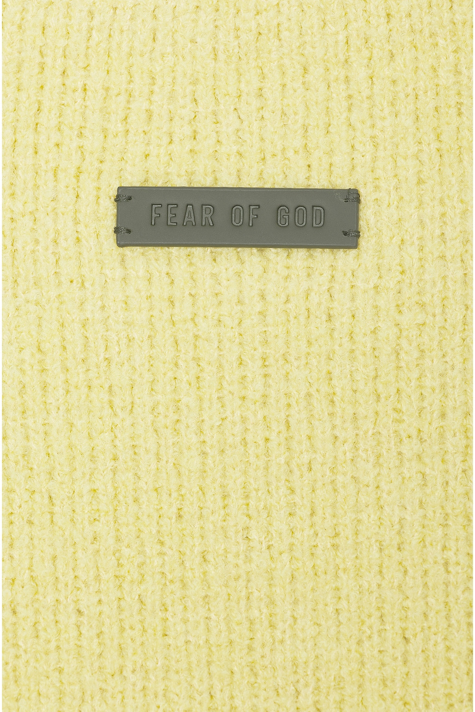 Virgin Wool Boucle Straight Neck Relaxed Sweater - 3