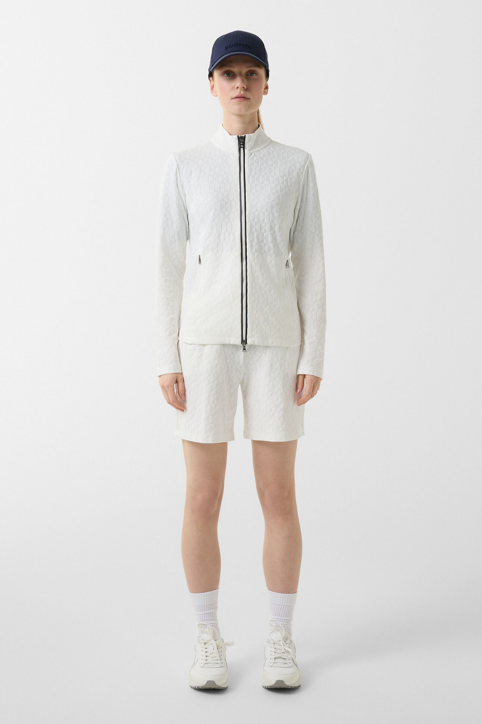 Ayla jersey jacket in Off-White - 4