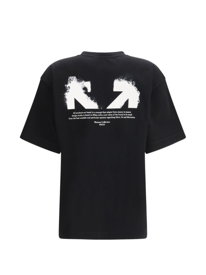 Off-White half-arrow-print T-shirt outlook