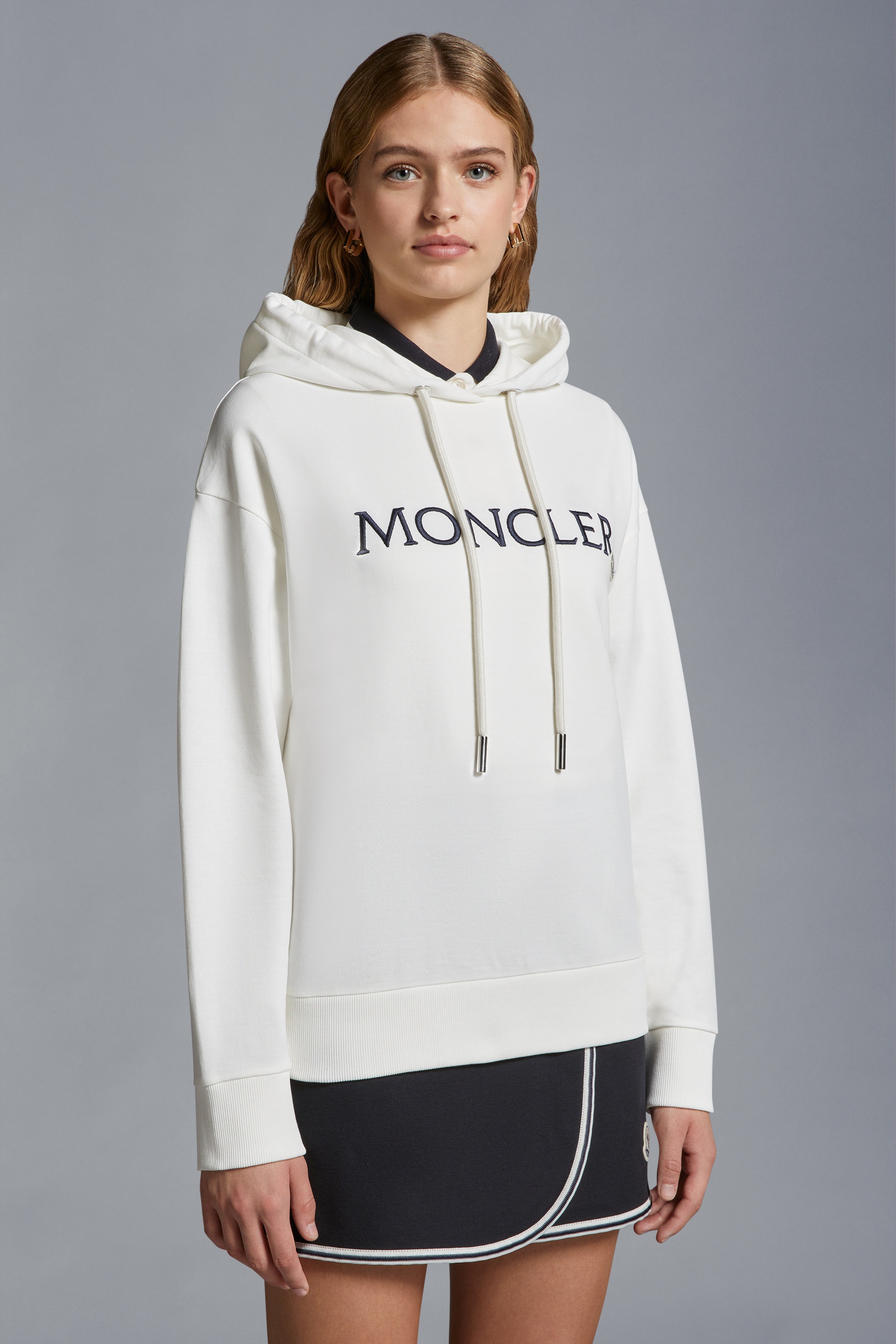 Embroidered Logo Hoodie - 3