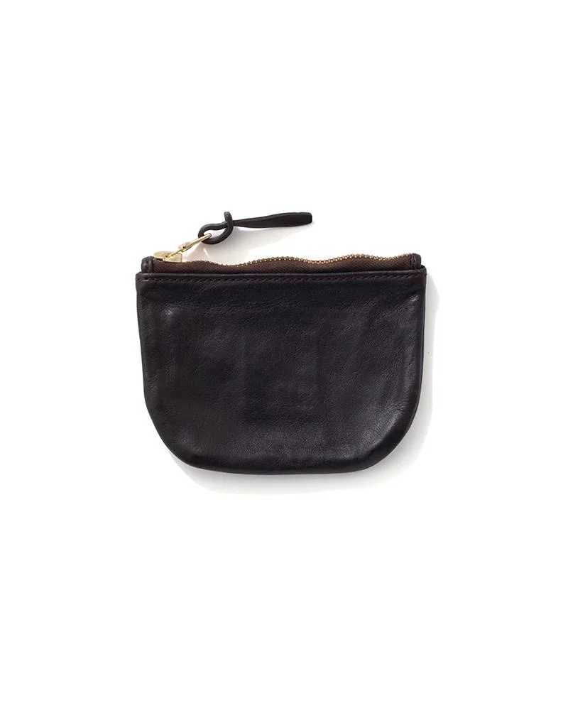 LEATHER WALLET DMGD DK.BROWN - 1