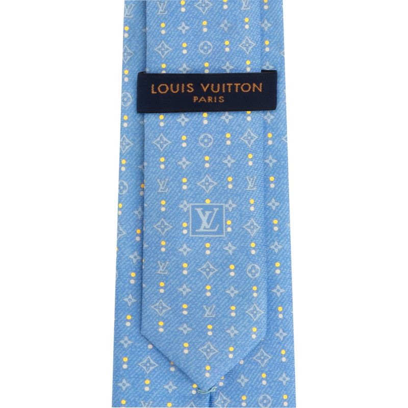 Monogram Double Dots Tie 3