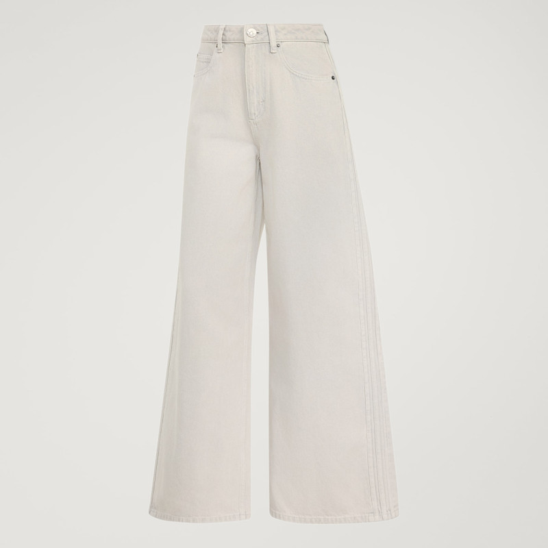 HIGH-RISE WIDE-LEG DENIM PANTS 4