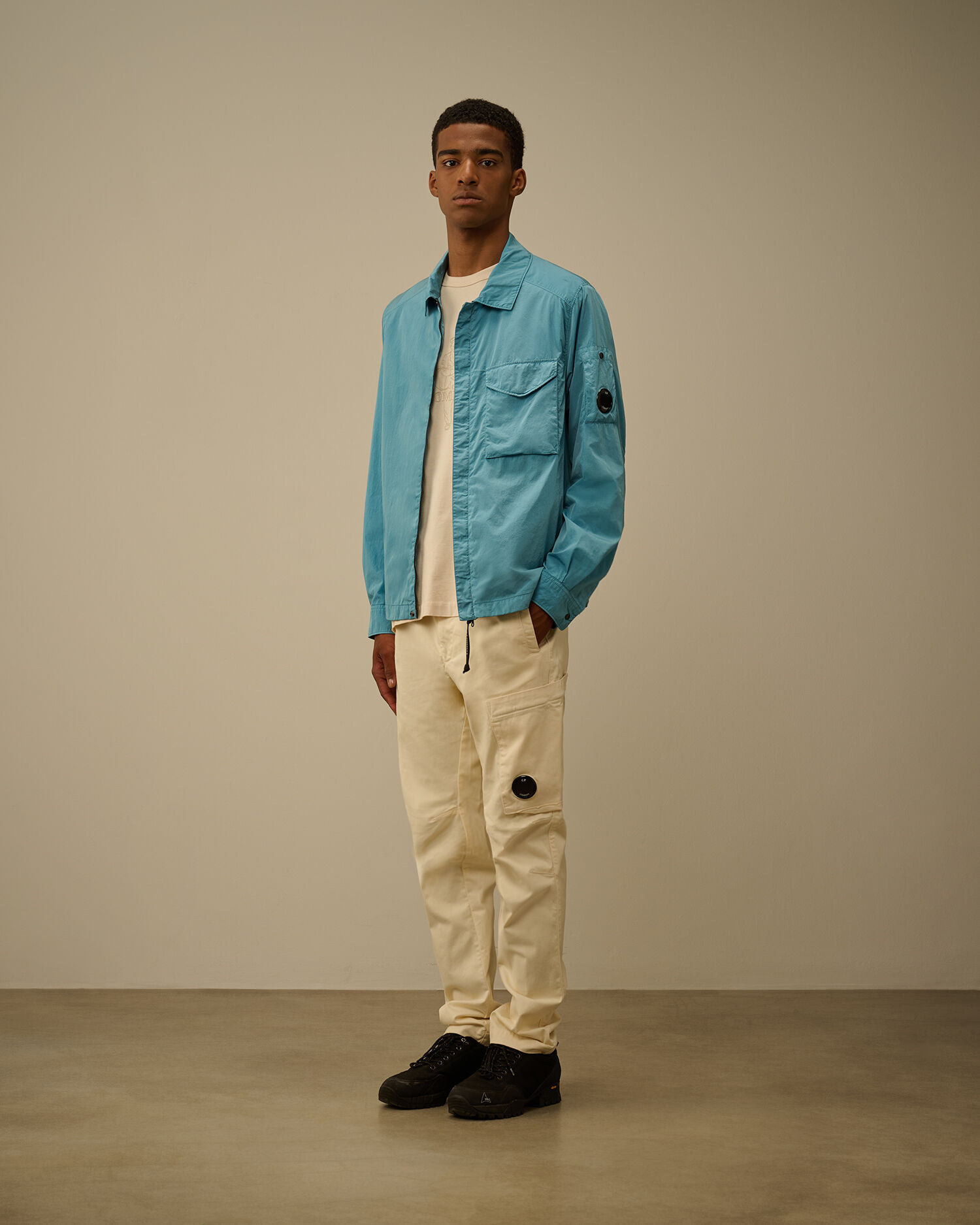 Stretch Sateen Regular Cargo Pants - 2