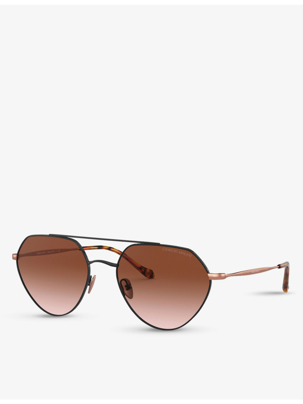 AR6111 round-frame acetate sunglasses - 2