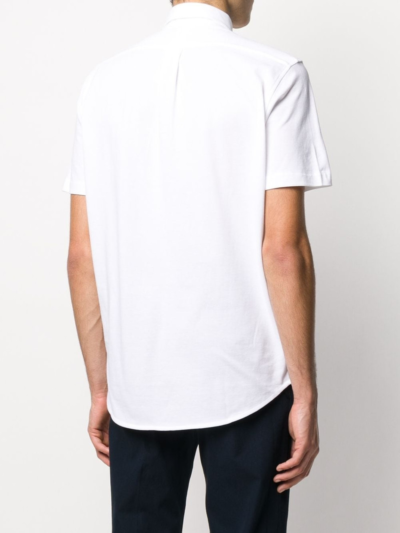 embroidered logo polo shirt 4