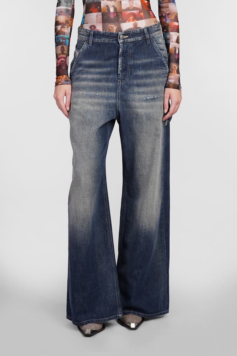パンツ diesel d-sire 09j91 Relaxed Jeans - 1996 D-Sire | ダークブルー | ウィメンズ | DIESEL