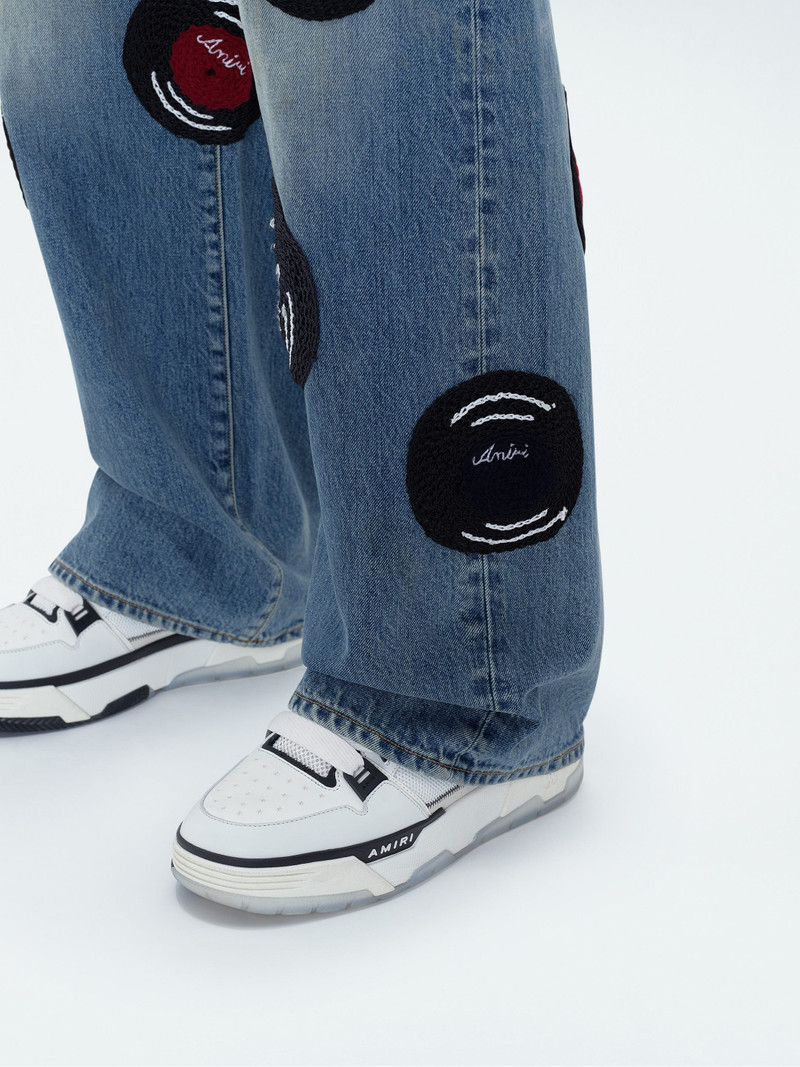 新品 AMIRI BAGGY RECORD JEAN 30 AMIRI BAGGY RECORD JEAN | REVERSIBLE