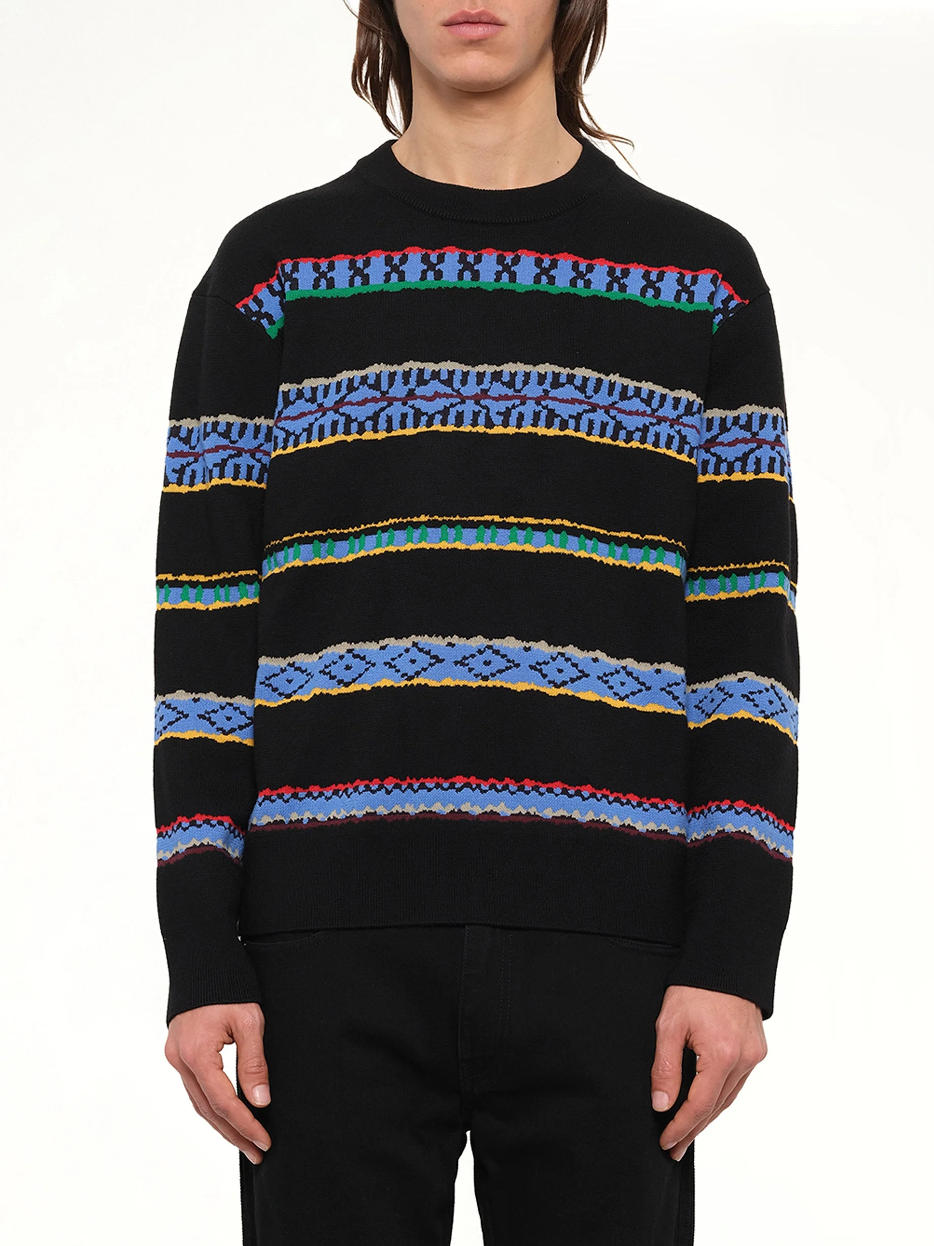 Peruvian Knit in Black - 1