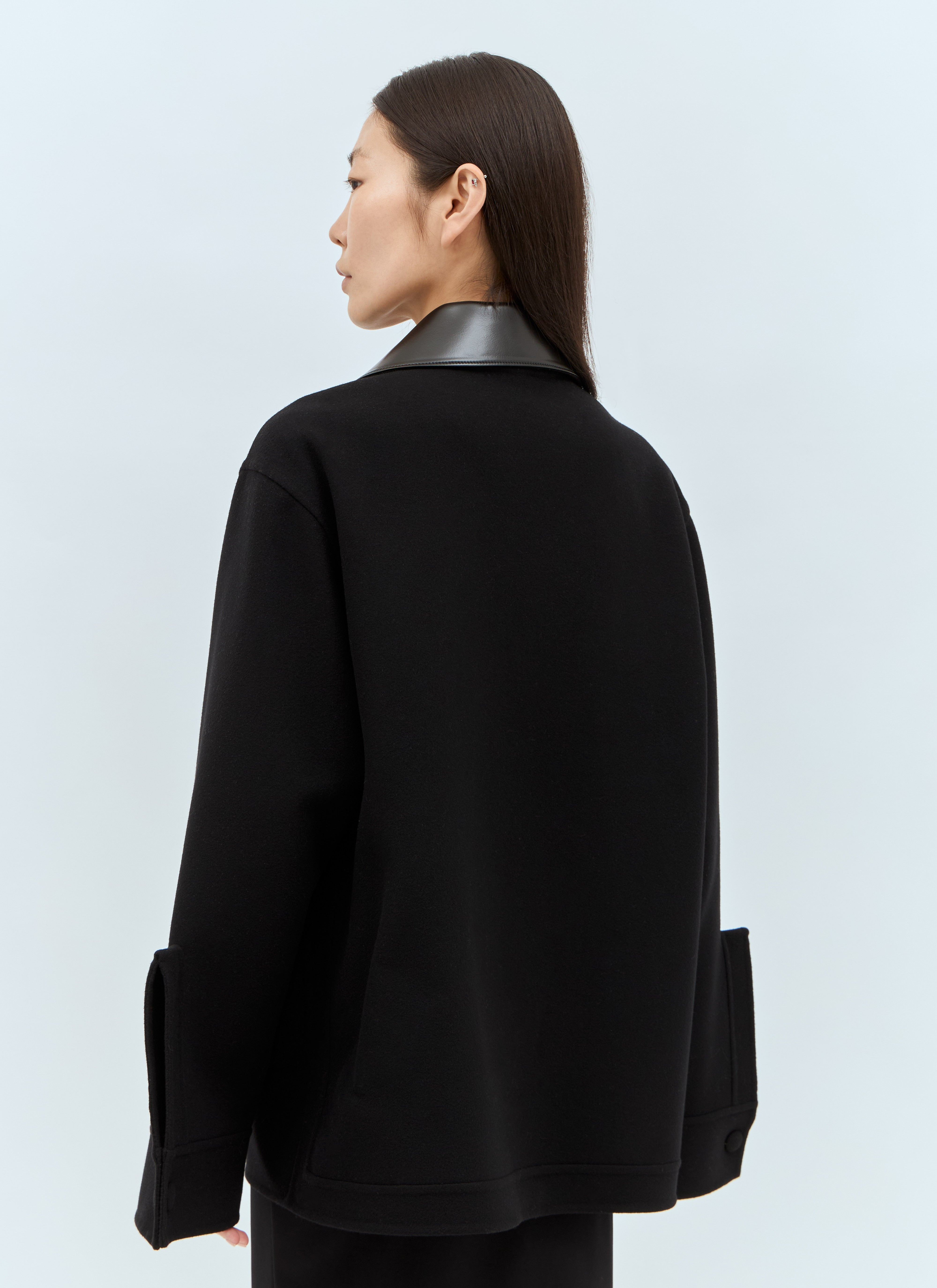 Jil Sander Women Wool Overshirt - 2