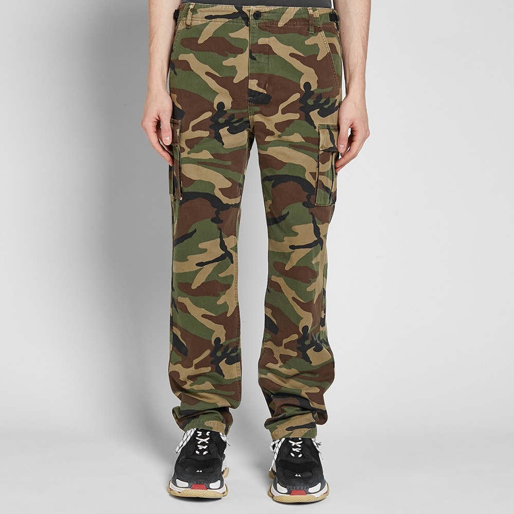 Balenciaga Slim Camo Cargo Pant - 6