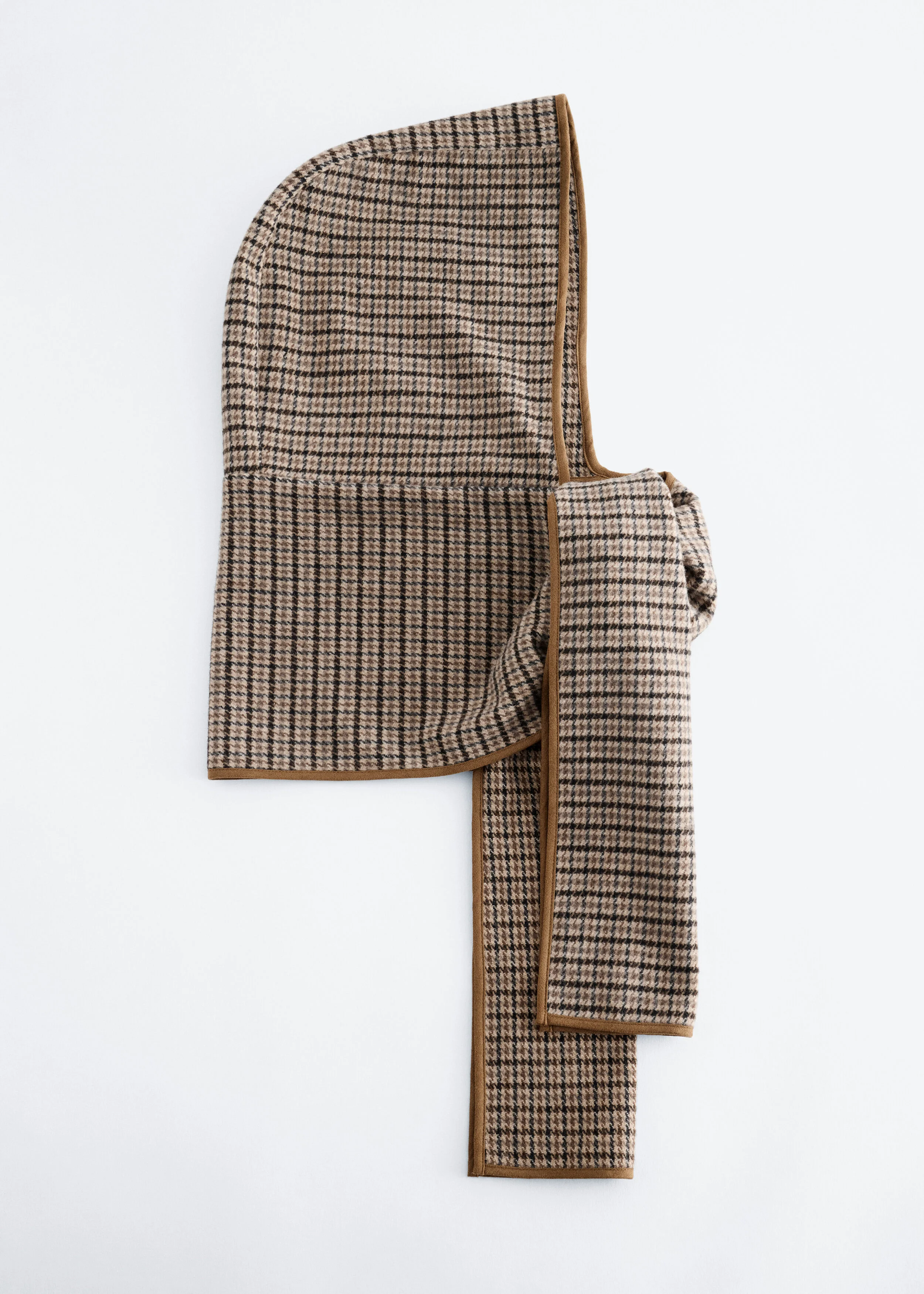 Tied Scarf Hood - 1