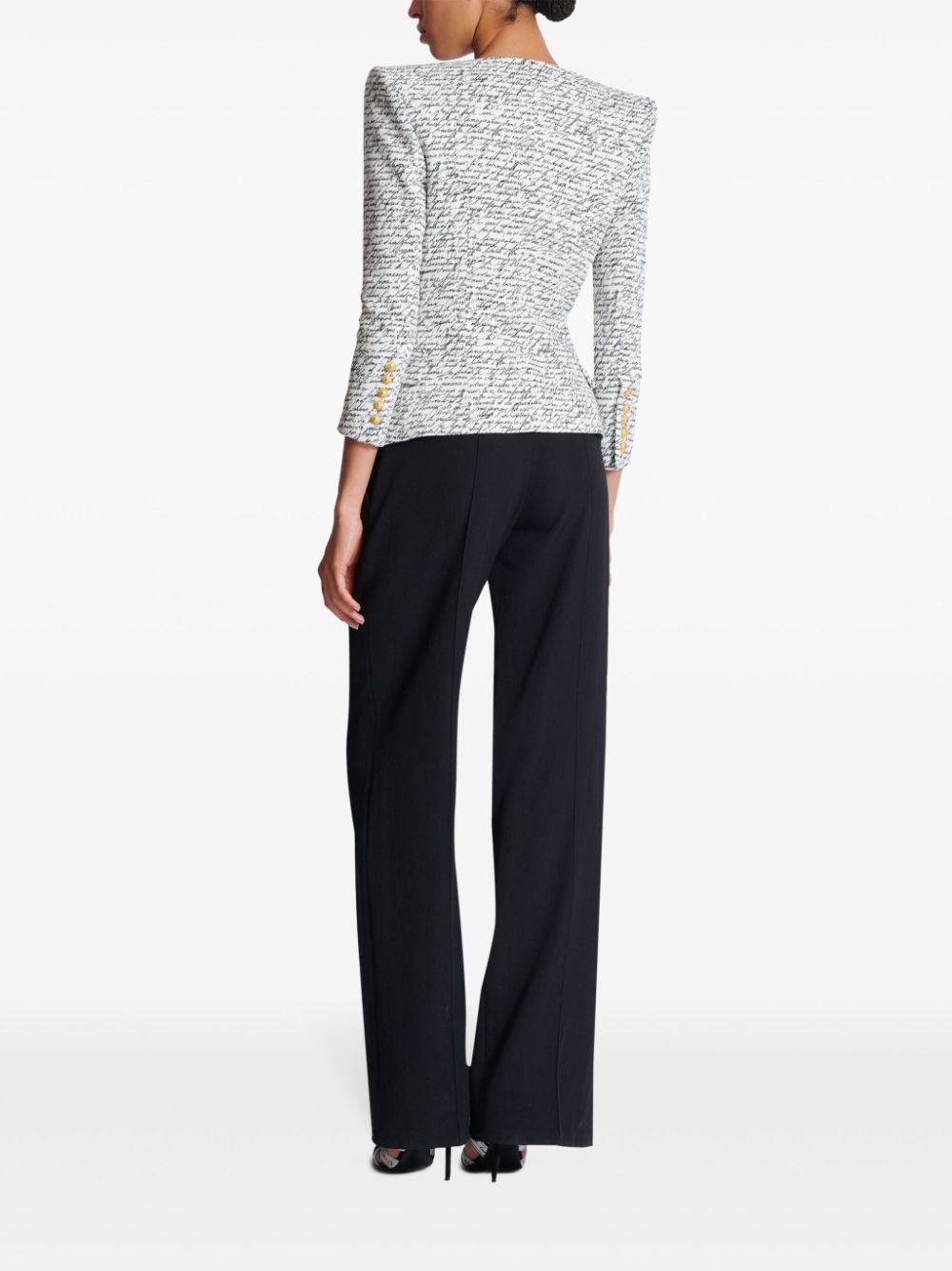 Love Letter tailored jacket - 4