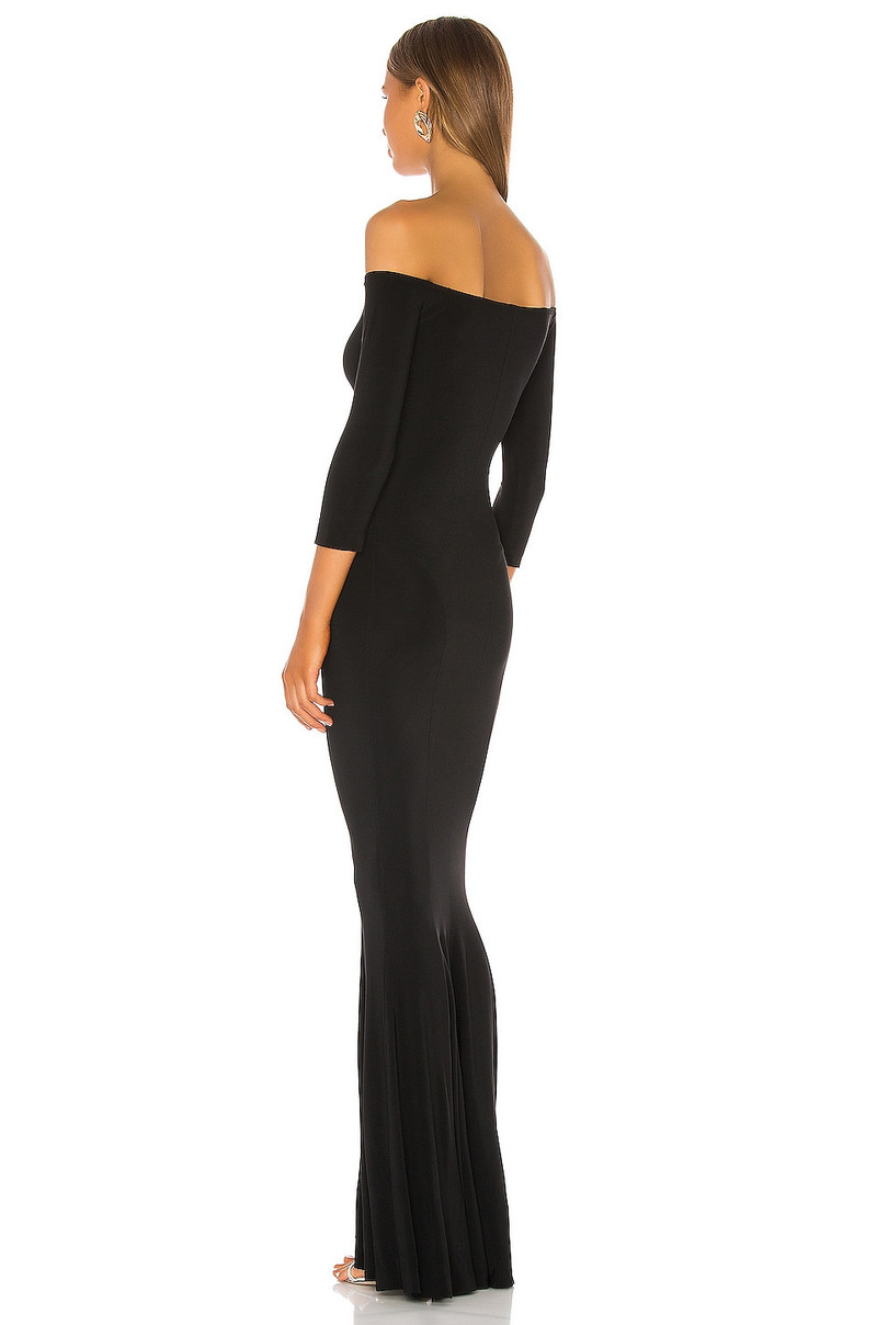 NORMA KAMALI Off the Shoulder Fishtail Gown outlook