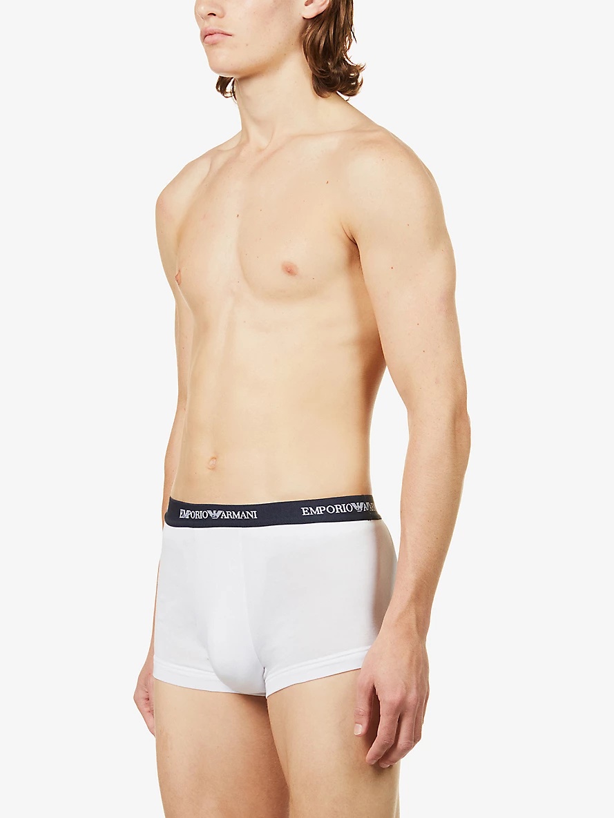 Pack of three logo-embellished stretch-cotton boxers - 2