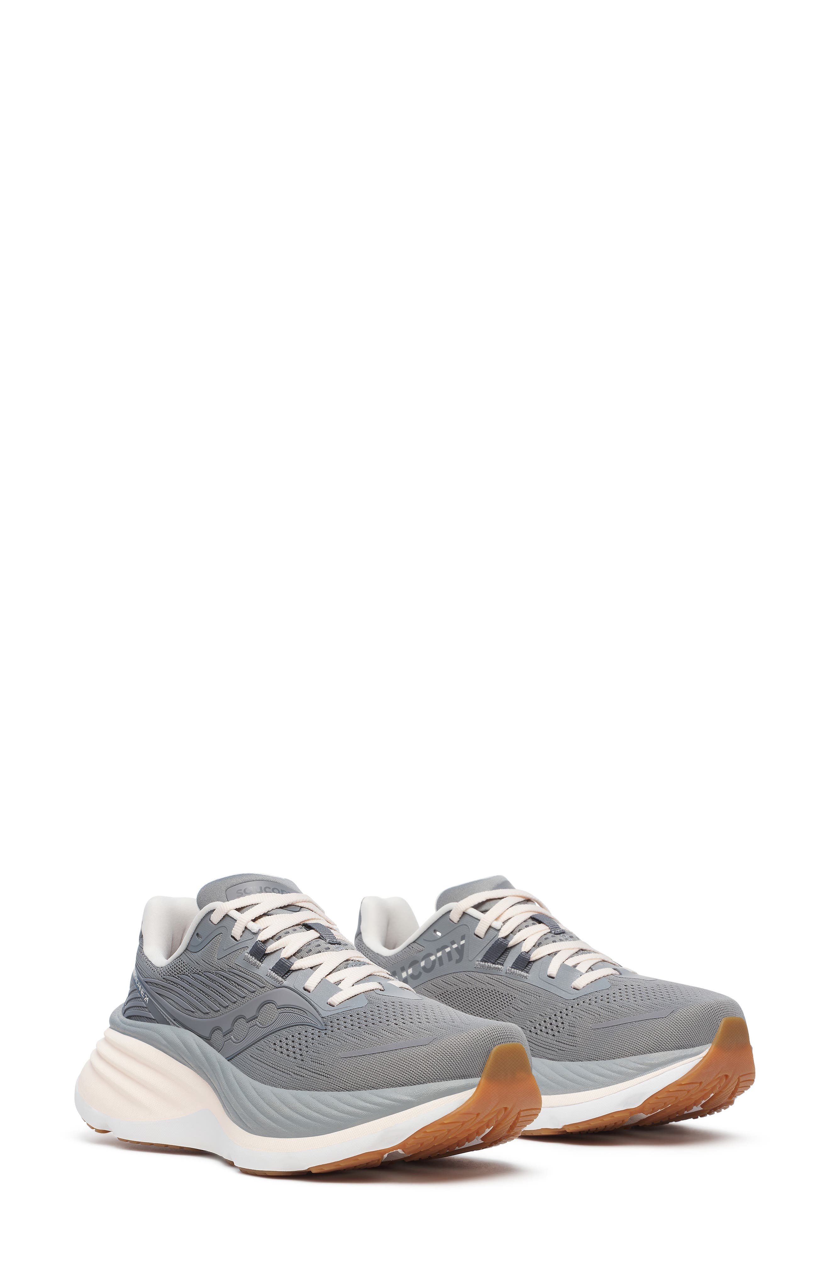 Saucony Hurricane 24 Running Shoe in Cinder/Gum at Nordstrom - 1