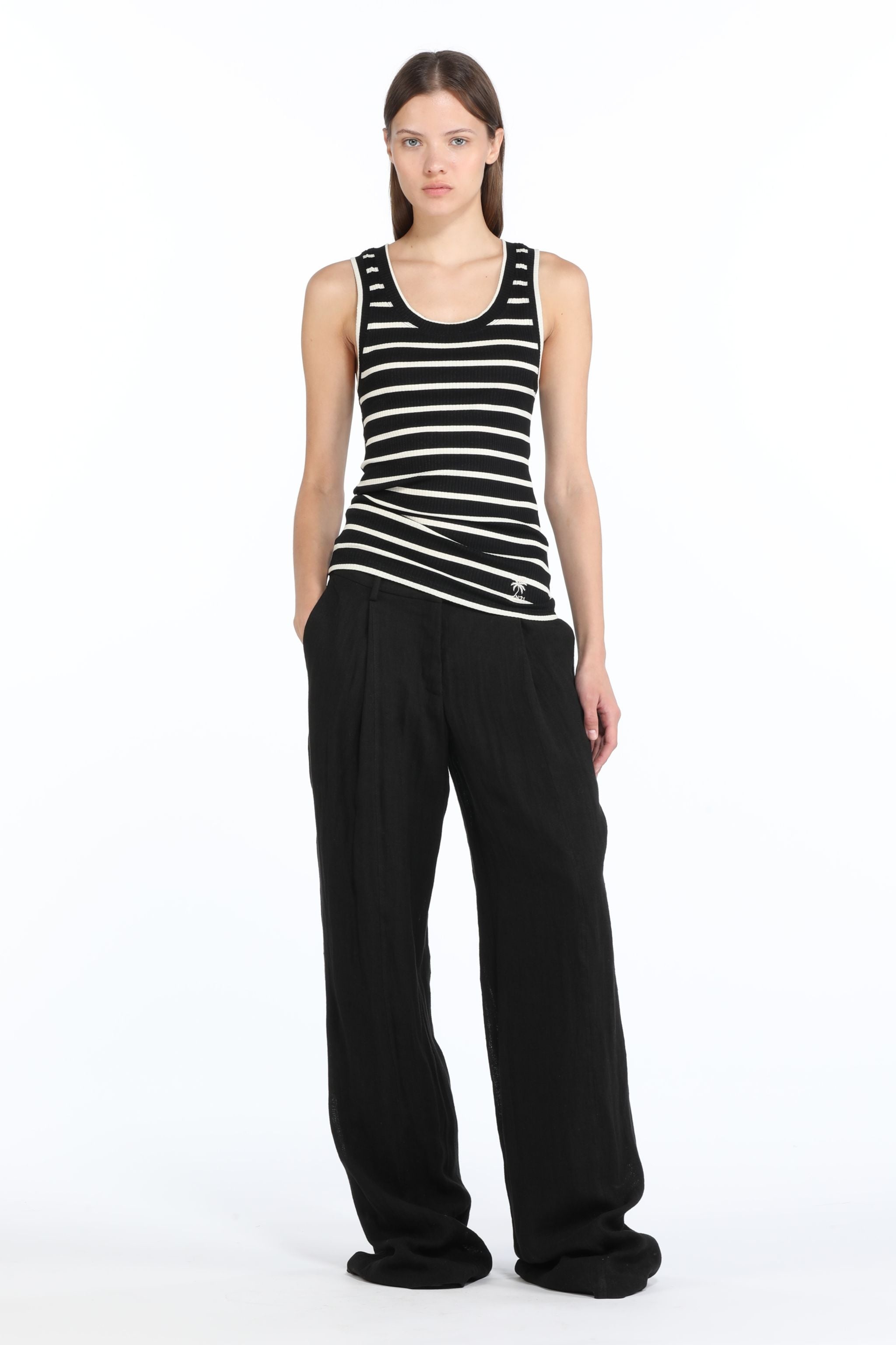WIDE-LEG TROUSERS - 4