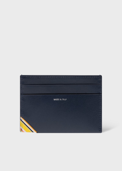 Paul Smith Leather 'Signature Stripe' Credit Card Holder outlook