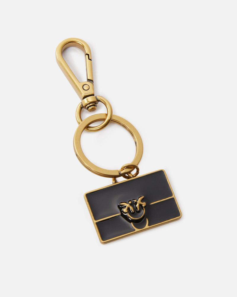 PINKO KEYRING WITH LOVE BAG CHARM outlook