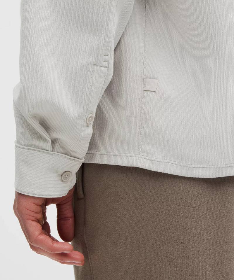 Corduroy Relaxed-Fit Long-Sleeve Button-Up Shirt 5