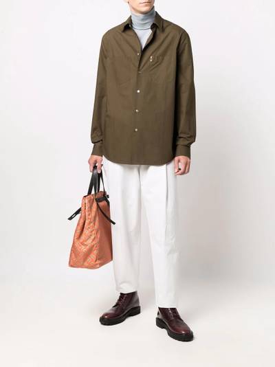 Paul Smith long sleeved cotton shirt outlook