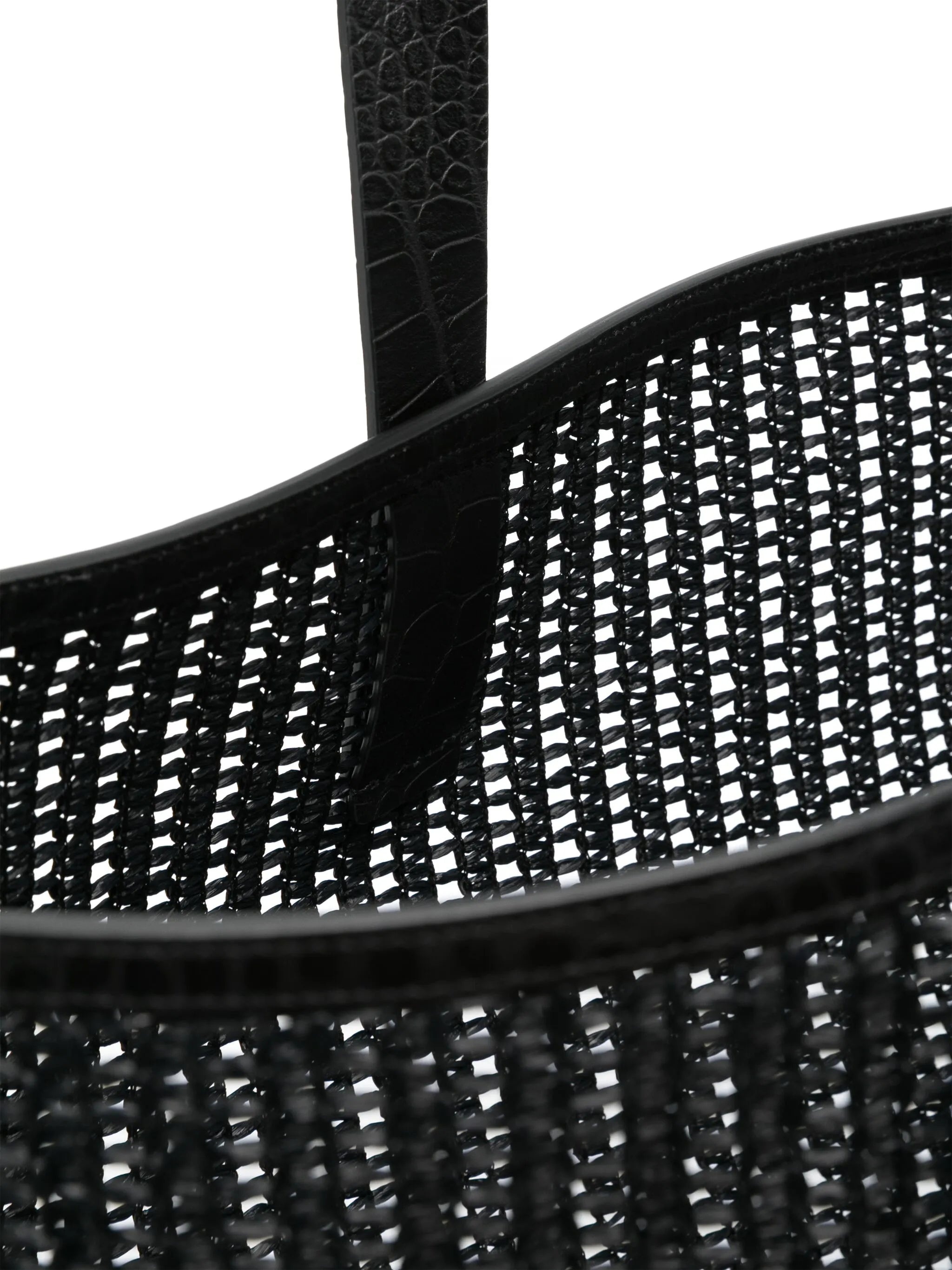 Interwoven-design Tote Bag - 4