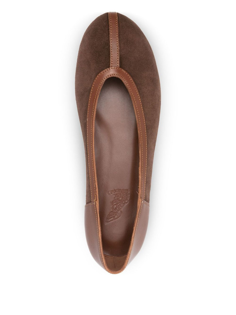 Aeropi panelled ballet flats 4