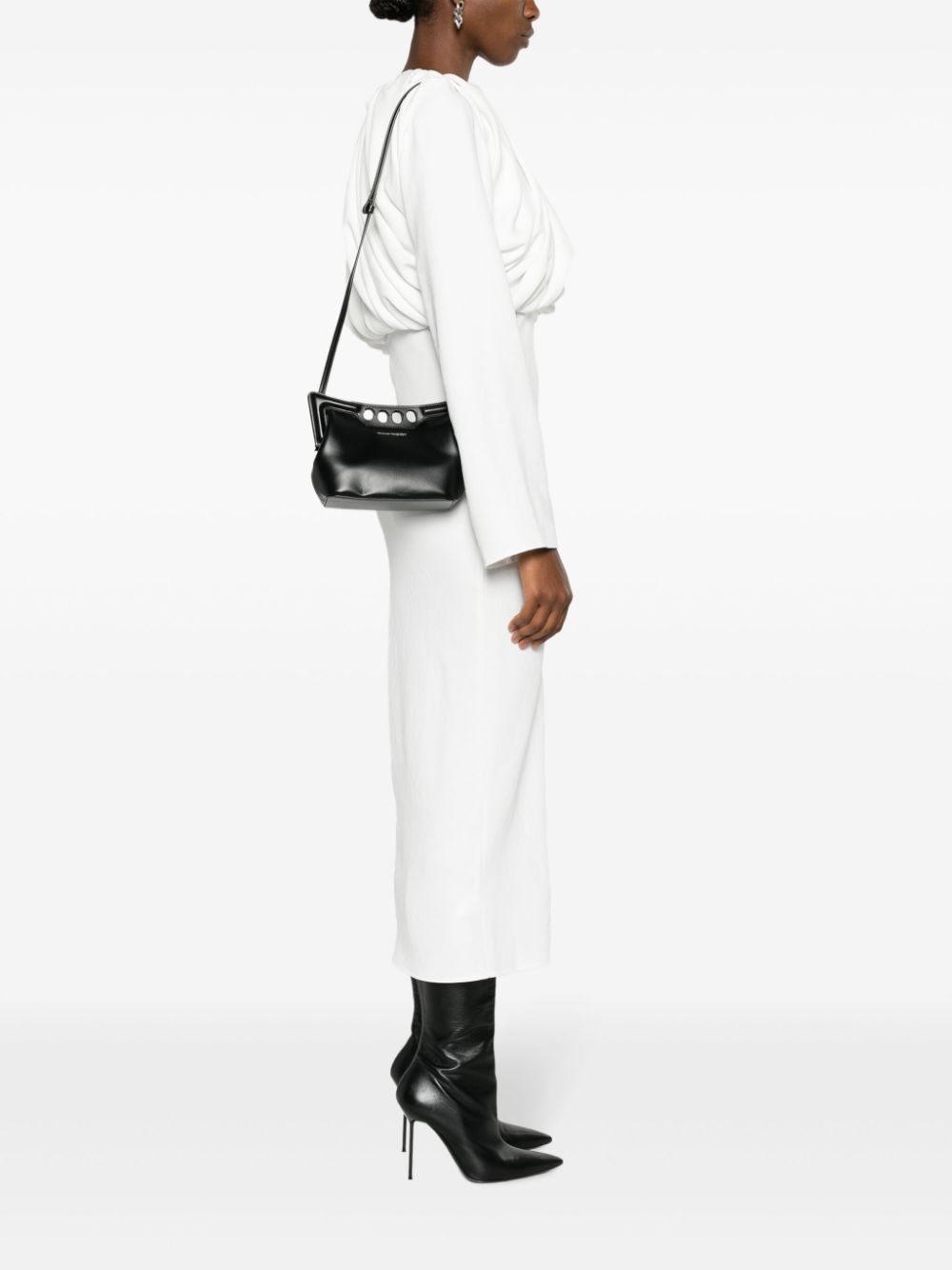 mini The Peak curved bag - 2