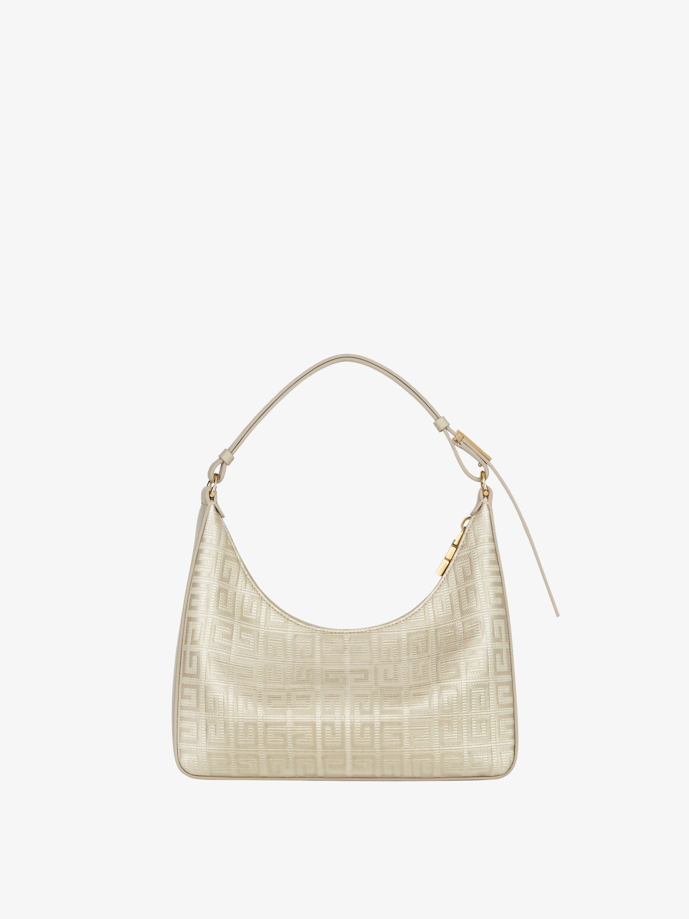 SMALL MOON CUT OUT BAG IN 4G COATED CANVAS - 4