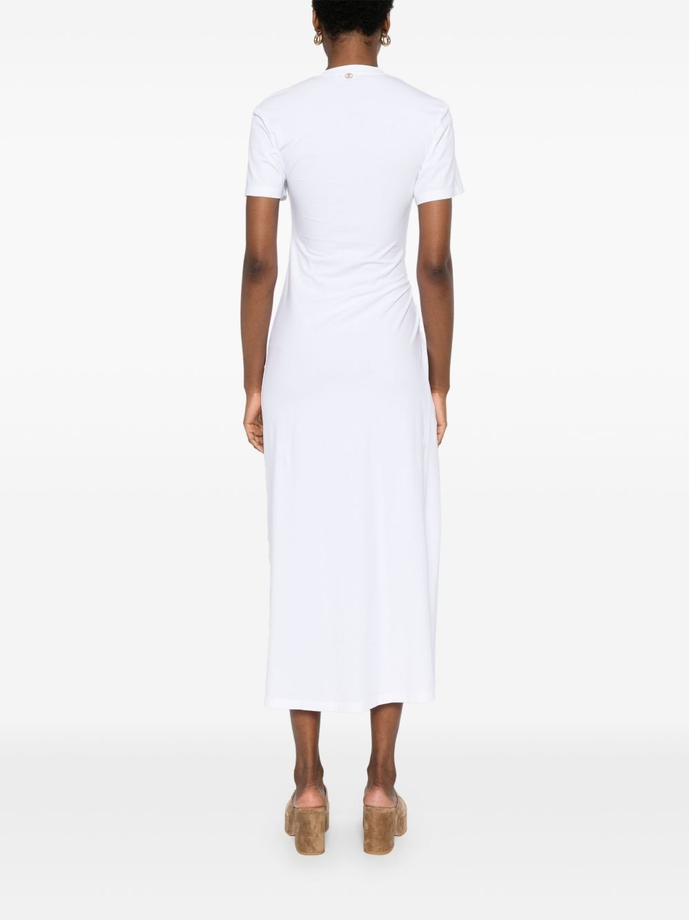 jersey midi dress - 4