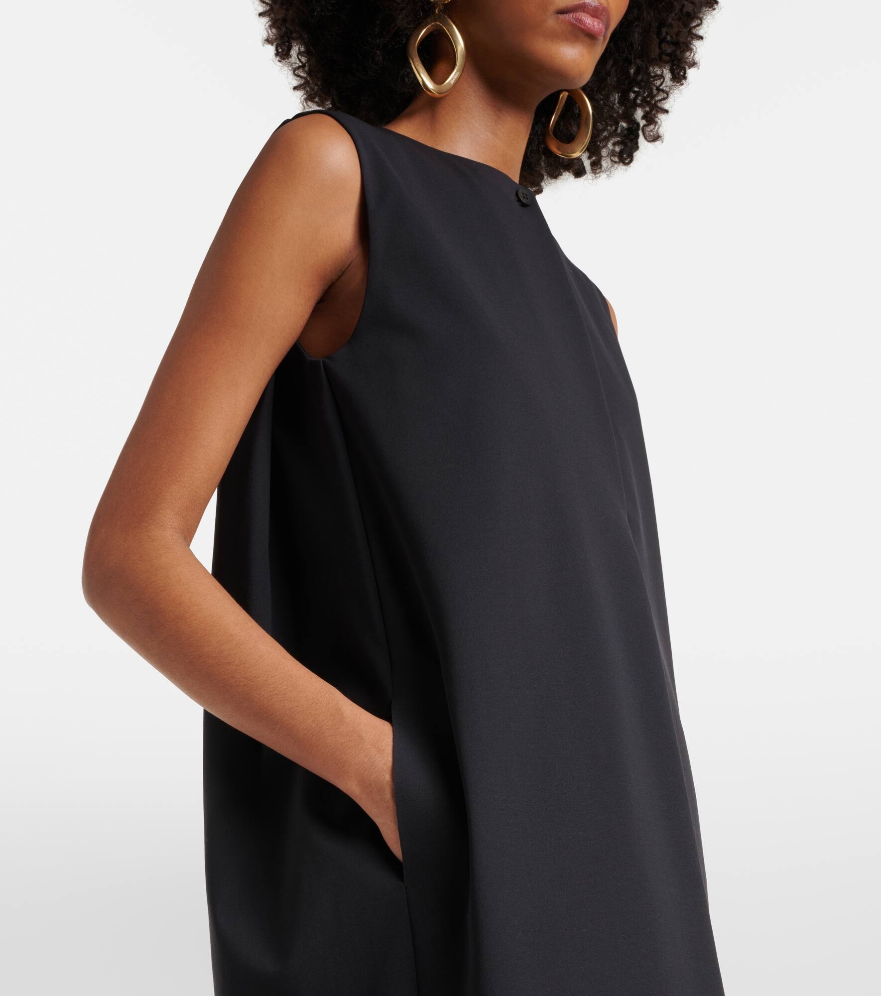 Biada cotton-blend maxi dress - 5