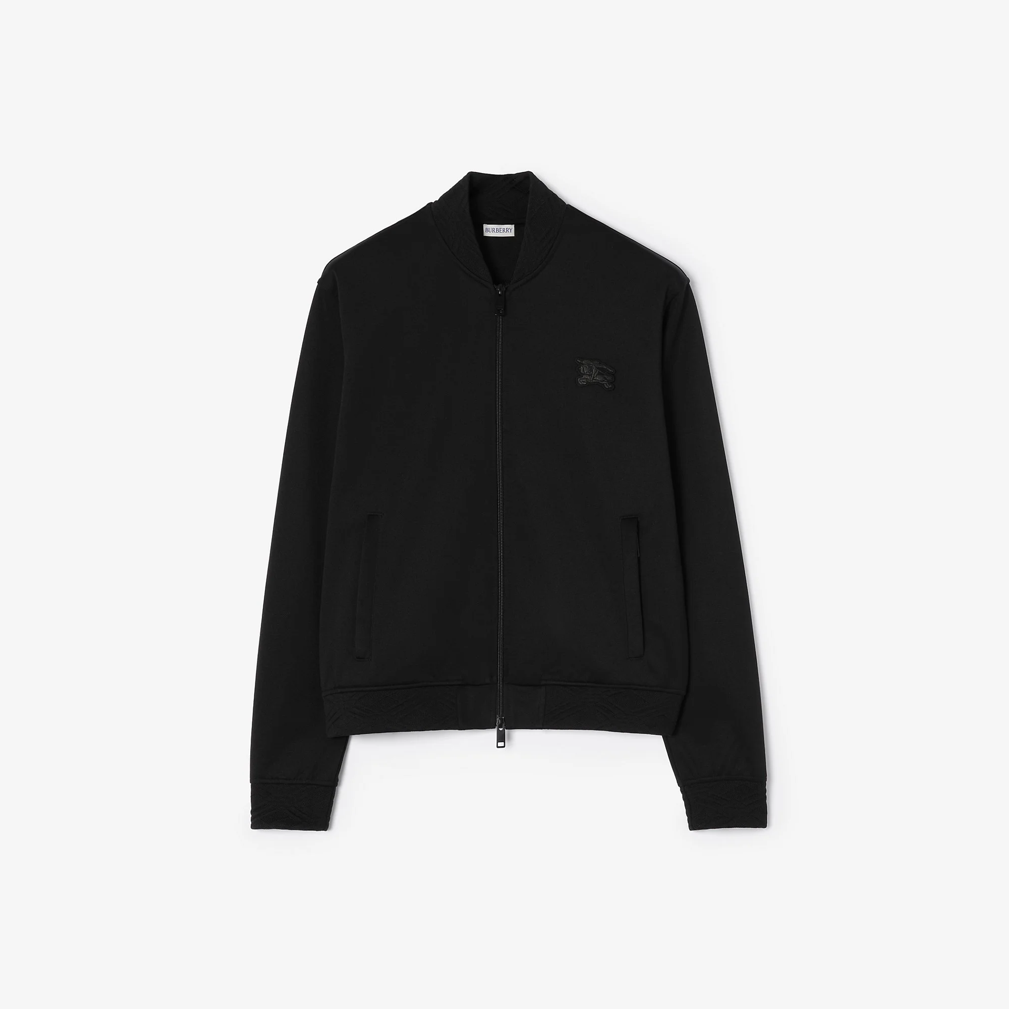 Cotton Blend Track Jacket - 1