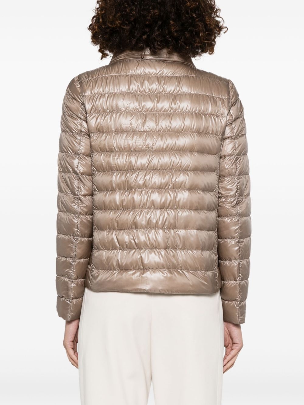 reversible puffer jaket - 4