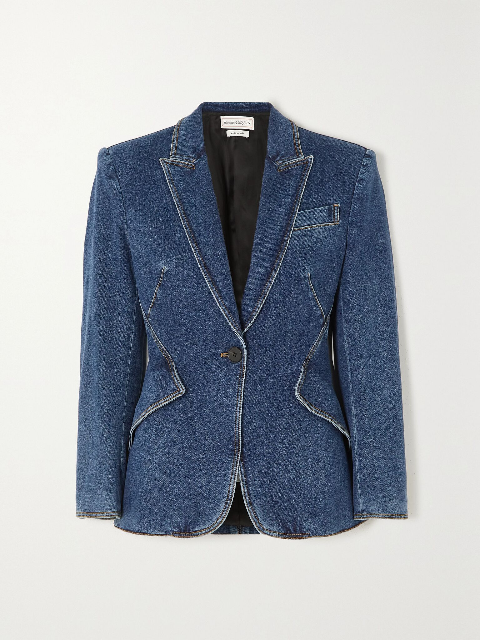 Denim blazer Blue - 1