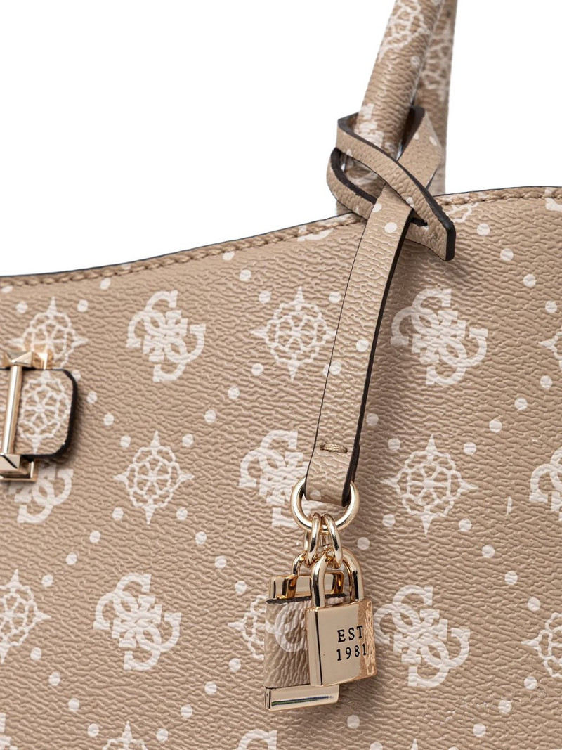 logo padlock tote bag 4