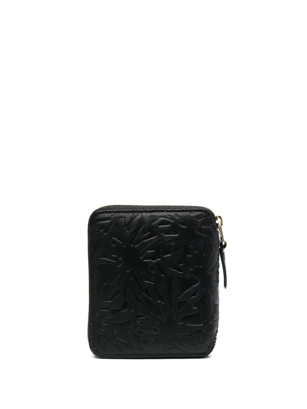 Forest-embossed zip-around wallet - 2