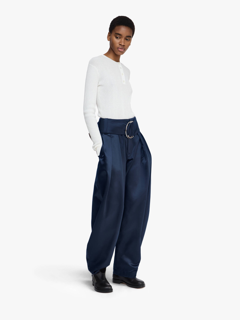 JW Anderson PLEATED D-RING TROUSERS outlook